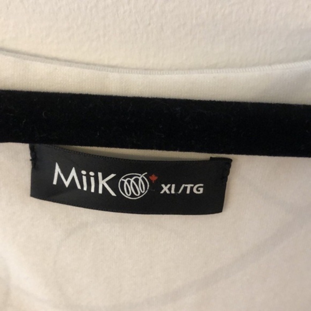 Miik Double Layer Shift Patterned Short Sleeve Sh… - image 4